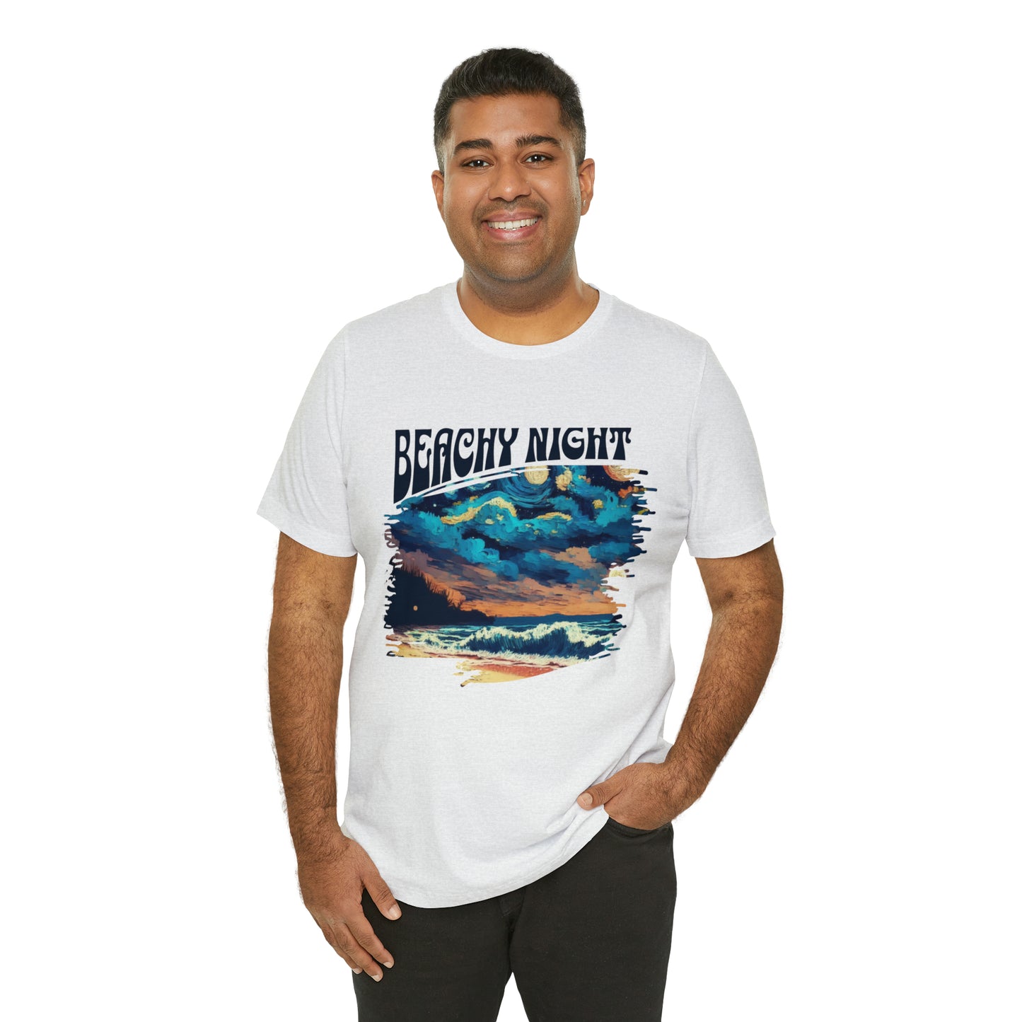 Beachy Night Unisex T-Shirt