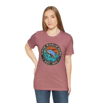 White Marlin Unisex T-Shirt