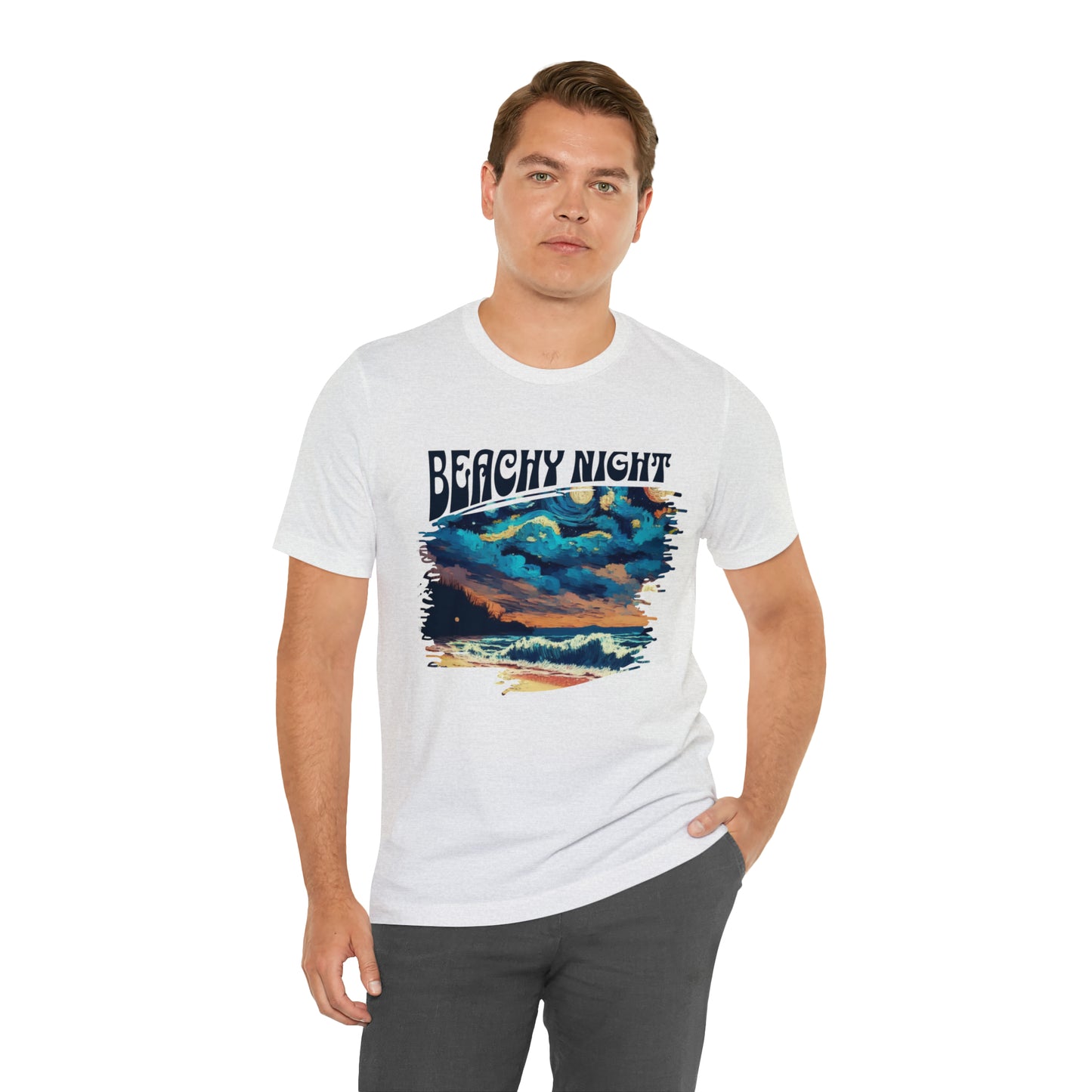 Beachy Night Unisex T-Shirt