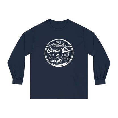 East Cost Waves | Long Sleeve T-Shirt | Unisex