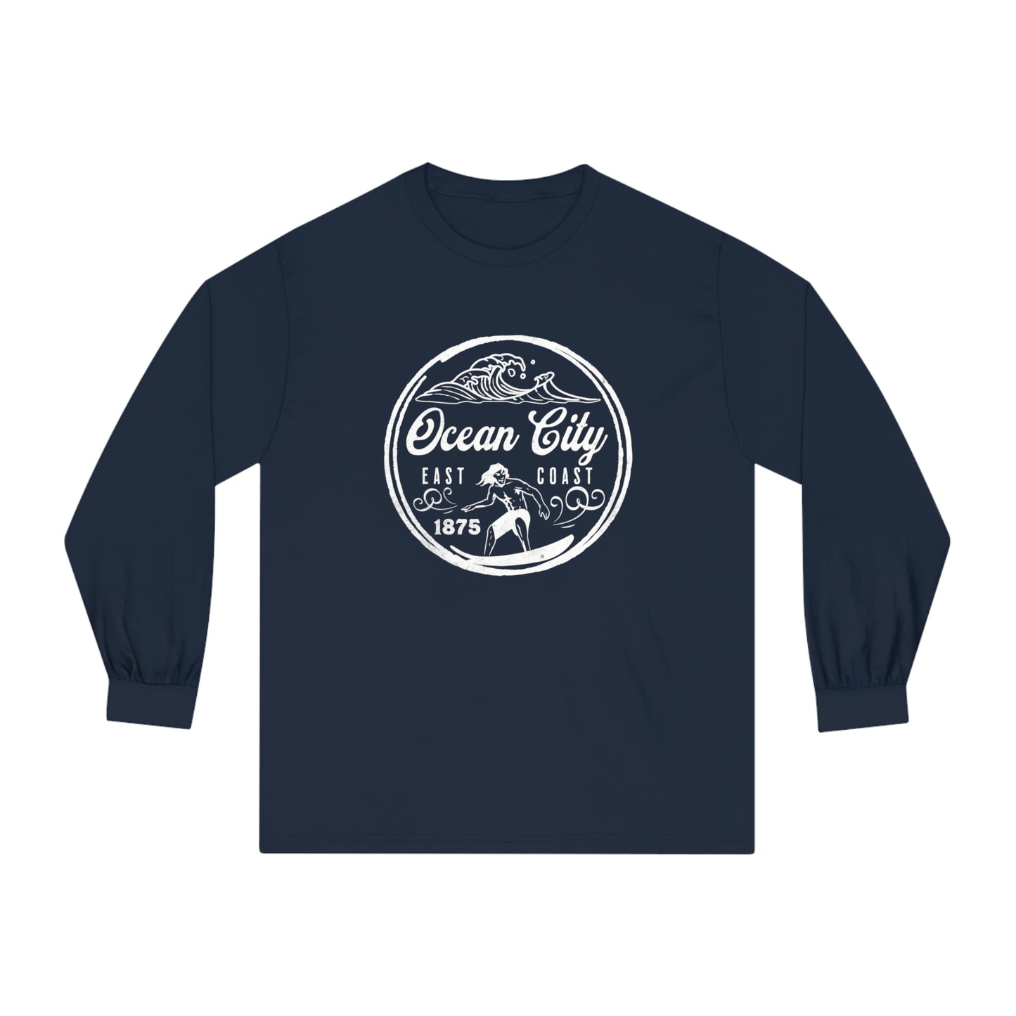 East Cost Waves | Long Sleeve T-Shirt | Unisex