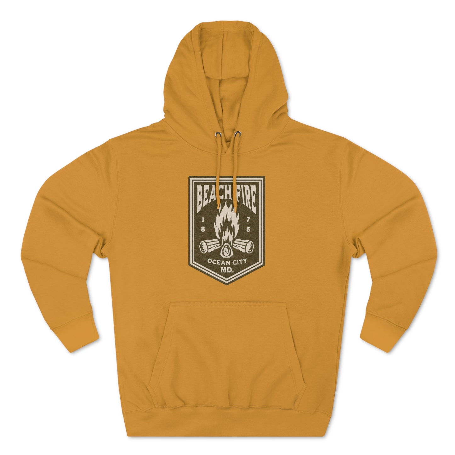 Beach Fire Unisex Premium Pullover Hoodie