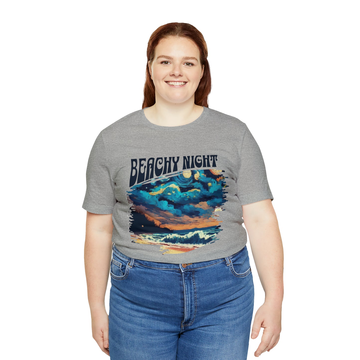 Beachy Night Unisex T-Shirt