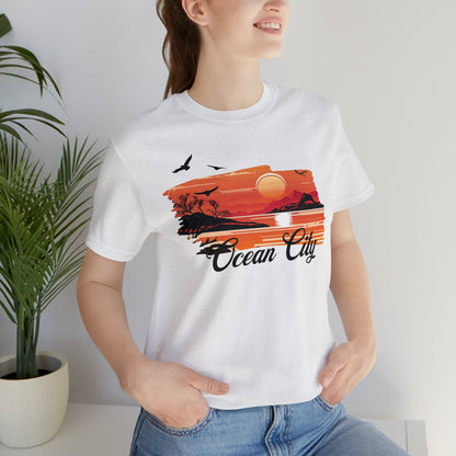 Vacation Sunset Unisex T-Shirt