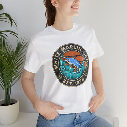 White Marlin Unisex T-Shirt