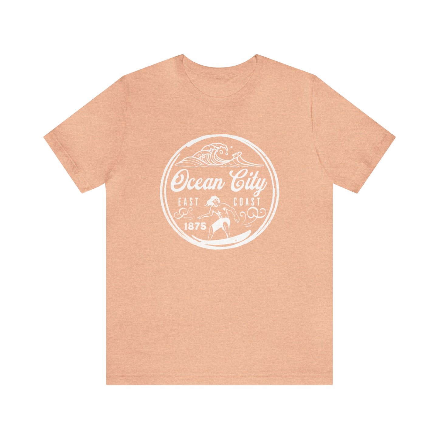 OC Surfing T-Shirt | East Coast Waves | Unisex