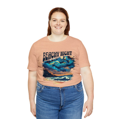 Beachy Night Unisex T-Shirt