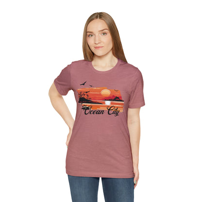 Vacation Sunset Unisex T-Shirt