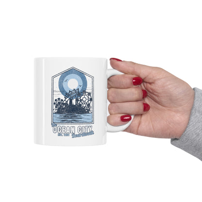 The Boardwalk Ceramic Mug