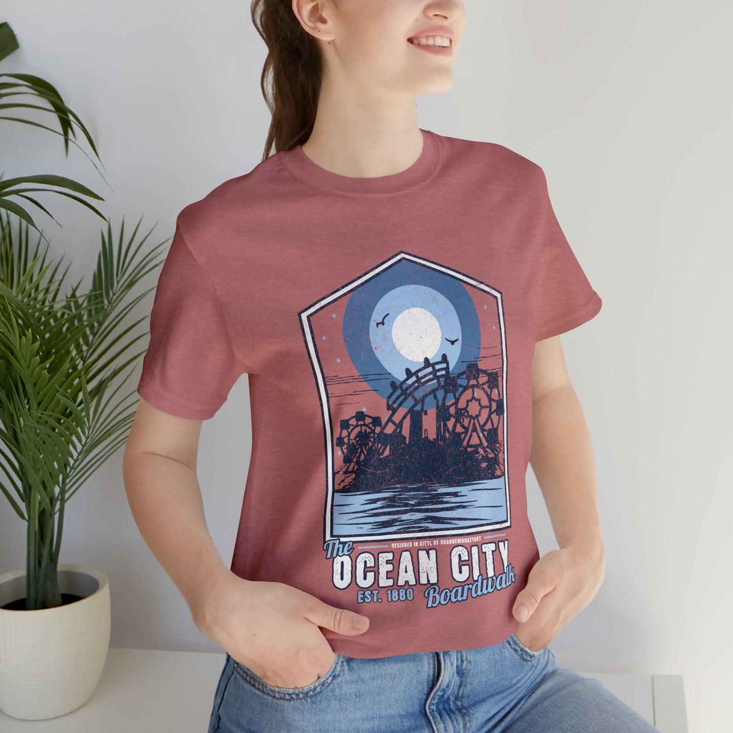 Ocean City Boardwalk Unisex T-Shirt