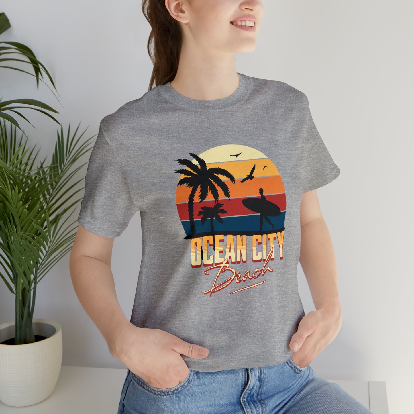 Ocean City Beach Unisex T-Shirt