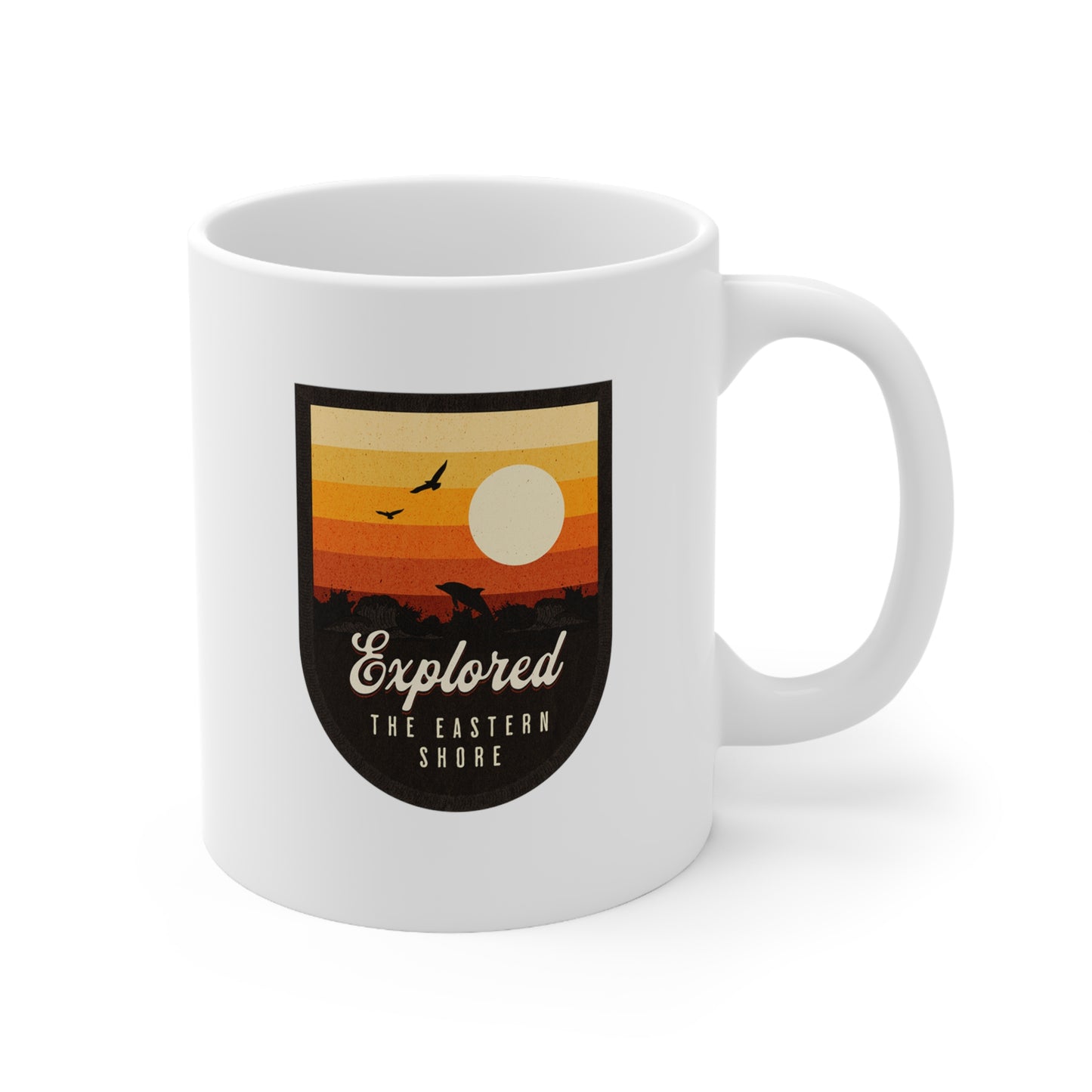 Eastern Shore Sunset Ceramic Mug