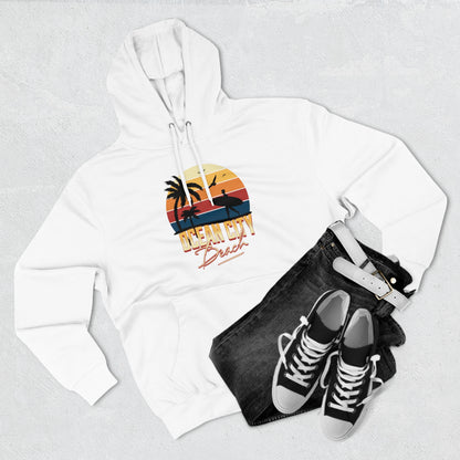 Retro Ocean City Unisex Premium Pullover Hoodie