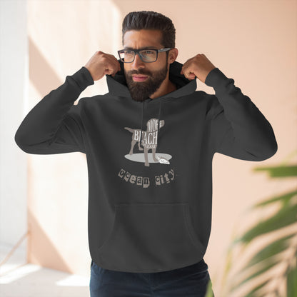 Beach Dog | Unisex Premium Pullover Hoodie | Ocean City