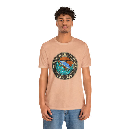 White Marlin Unisex T-Shirt