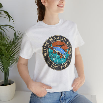 White Marlin Unisex T-Shirt