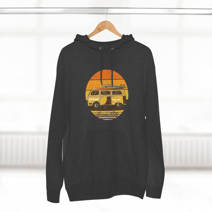 Surf CamperVan Unisex Premium Pullover Hoodie