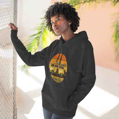 Surf CamperVan Unisex Premium Pullover Hoodie