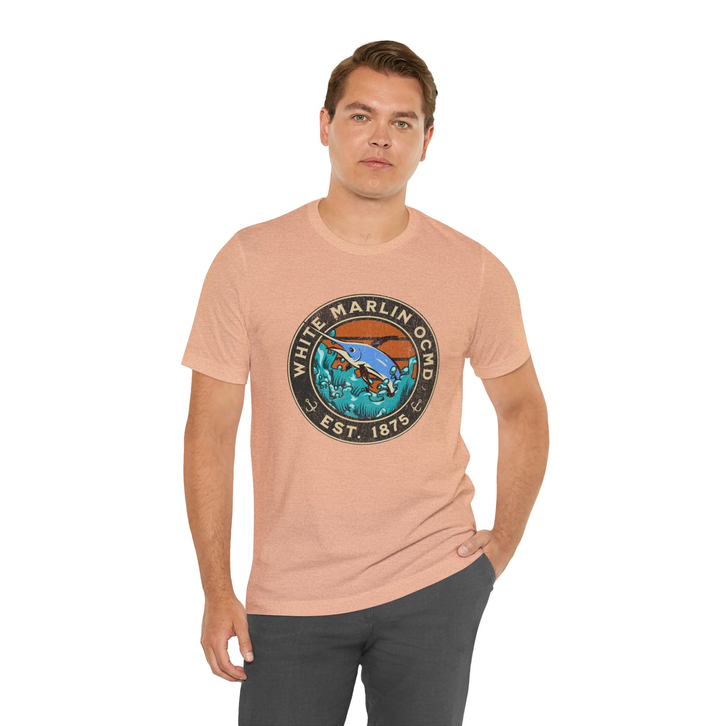 White Marlin Unisex T-Shirt