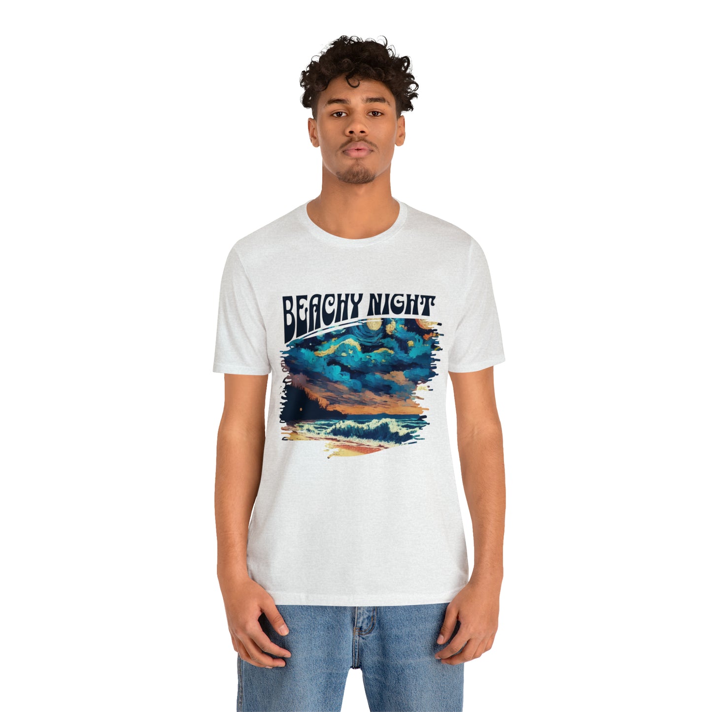 Beachy Night Unisex T-Shirt