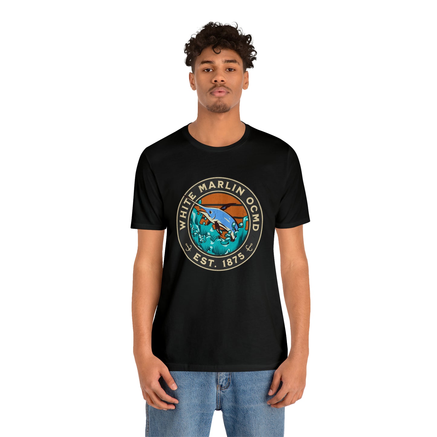 White Marlin Unisex T-Shirt