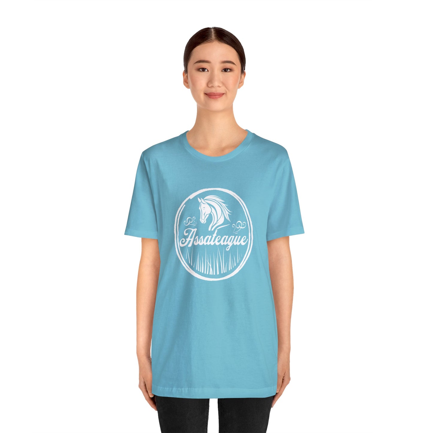 Assateague White Horse T-Shirt | Unisex