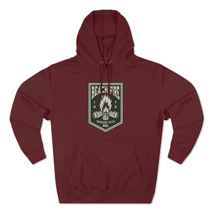 Beach Fire Unisex Premium Pullover Hoodie