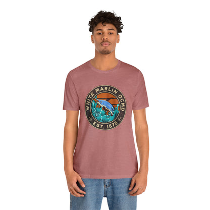 White Marlin Unisex T-Shirt