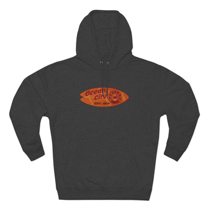 Ocean City Surfboard Unisex Premium Pullover Hoodie