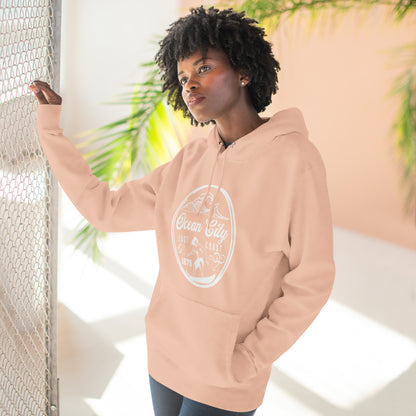 OC Surfing | Unisex Premium Pullover Hoodie | East Coast