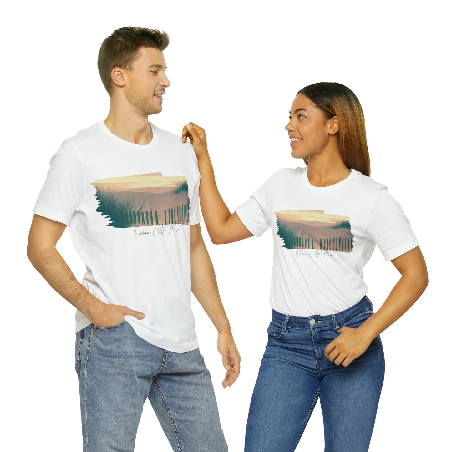 Over the Dune Fence Unisex T-Shirt