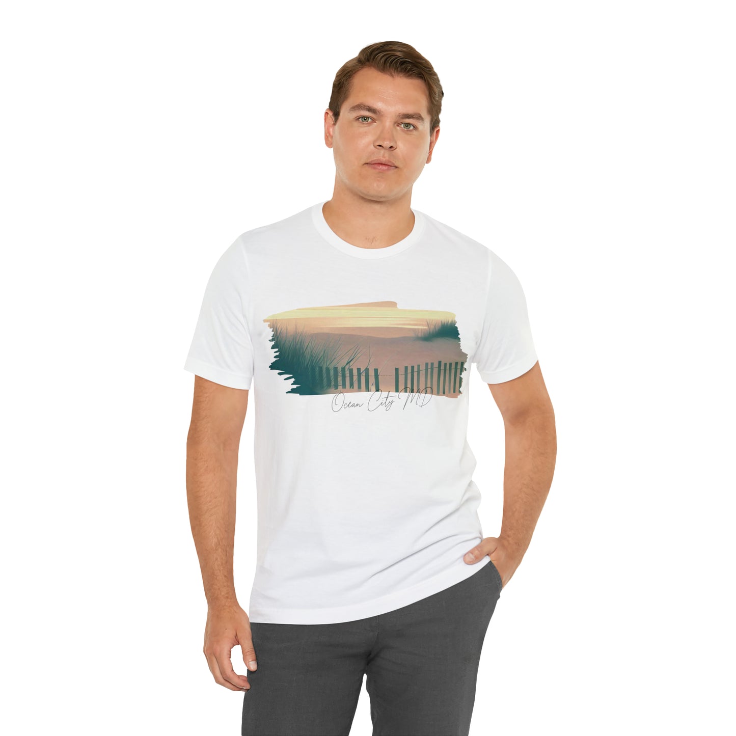 Over the Dune Fence Unisex T-Shirt