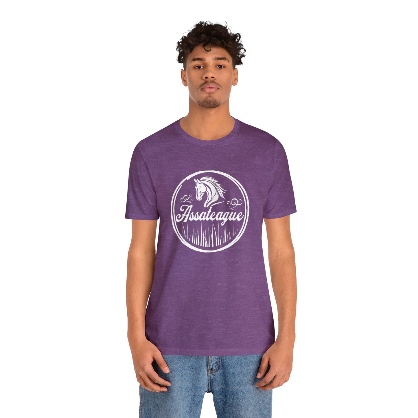 Assateague White Horse T-Shirt | Unisex