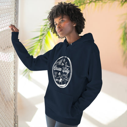 OC Surfing | Unisex Premium Pullover Hoodie | East Coast