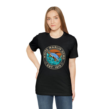 White Marlin Unisex T-Shirt