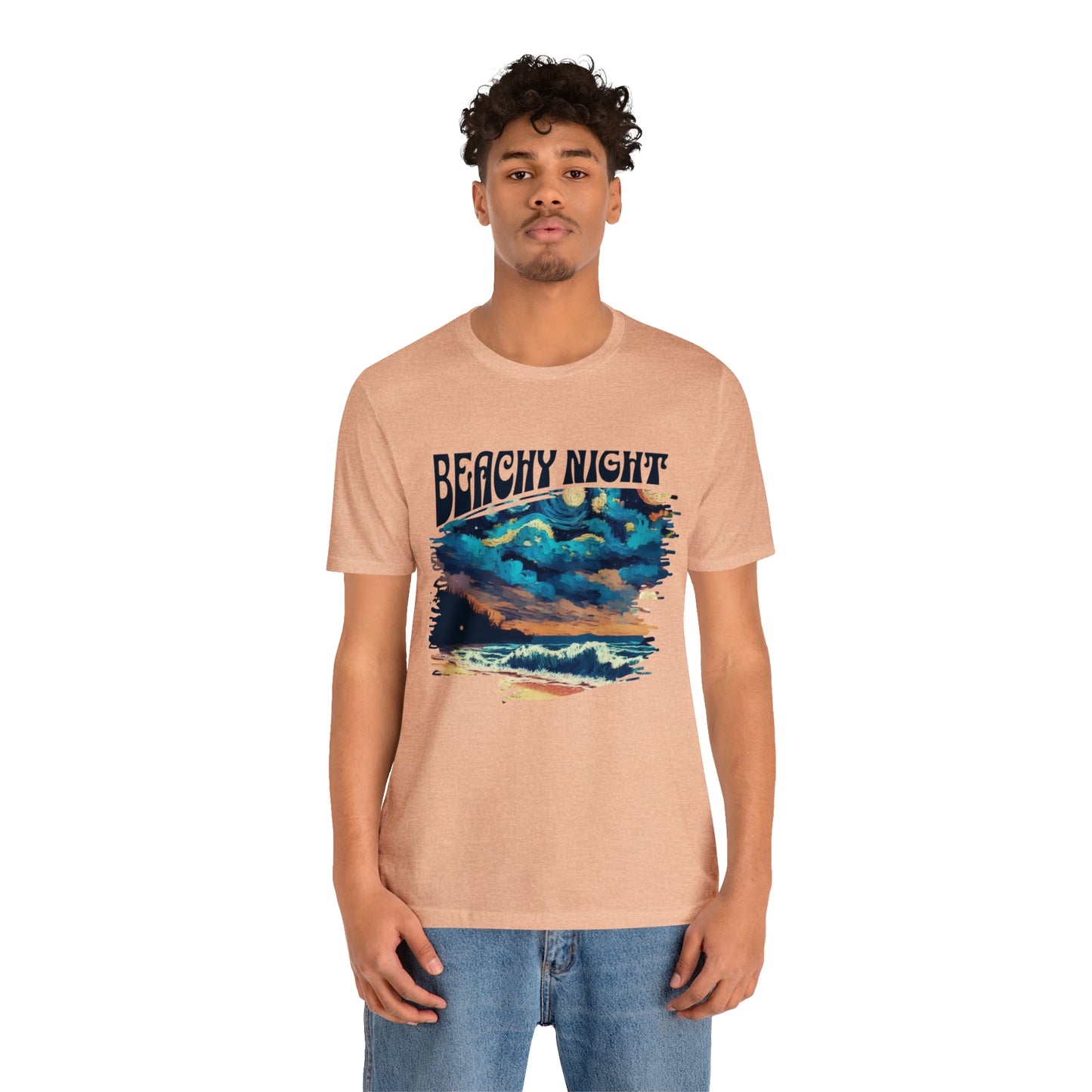 Beachy Night Unisex T-Shirt