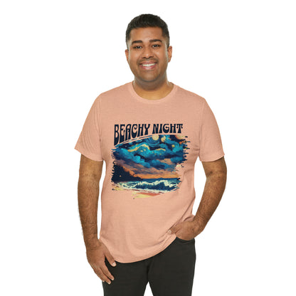 Beachy Night Unisex T-Shirt