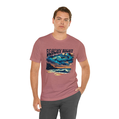 Beachy Night Unisex T-Shirt