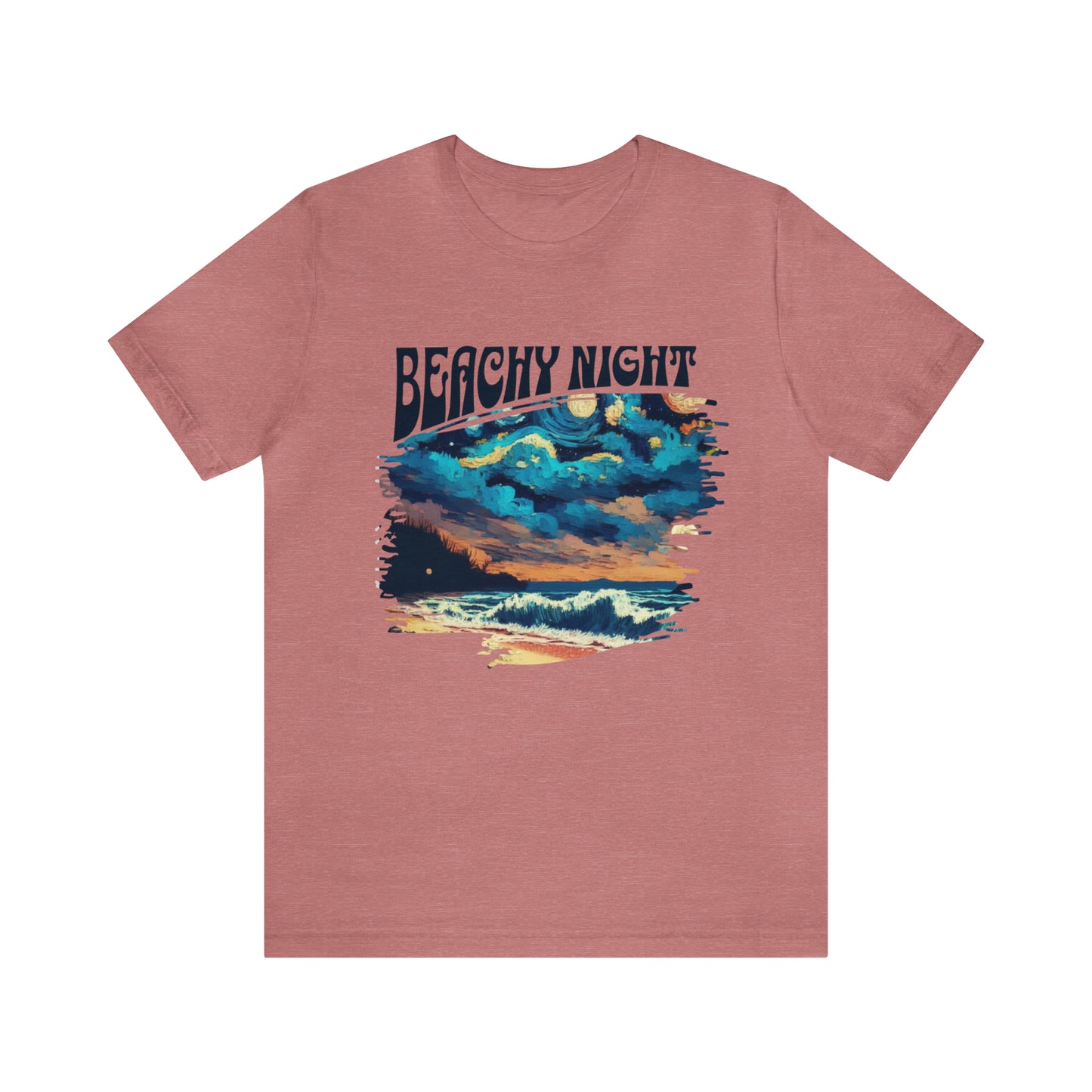 Beachy Night Unisex T-Shirt