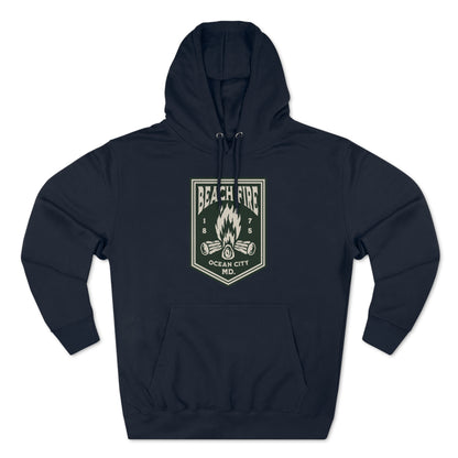 Beach Fire Unisex Premium Pullover Hoodie