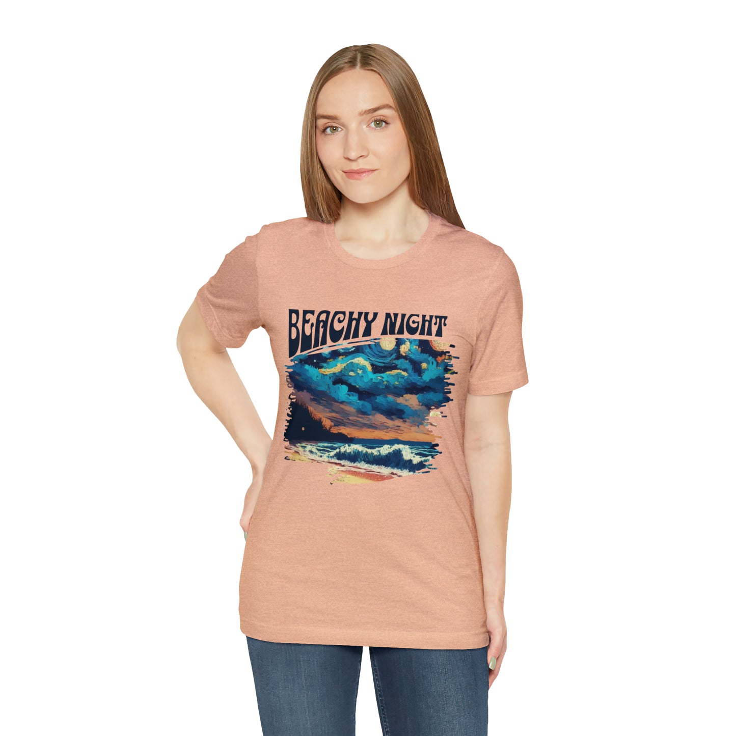 Beachy Night Unisex T-Shirt