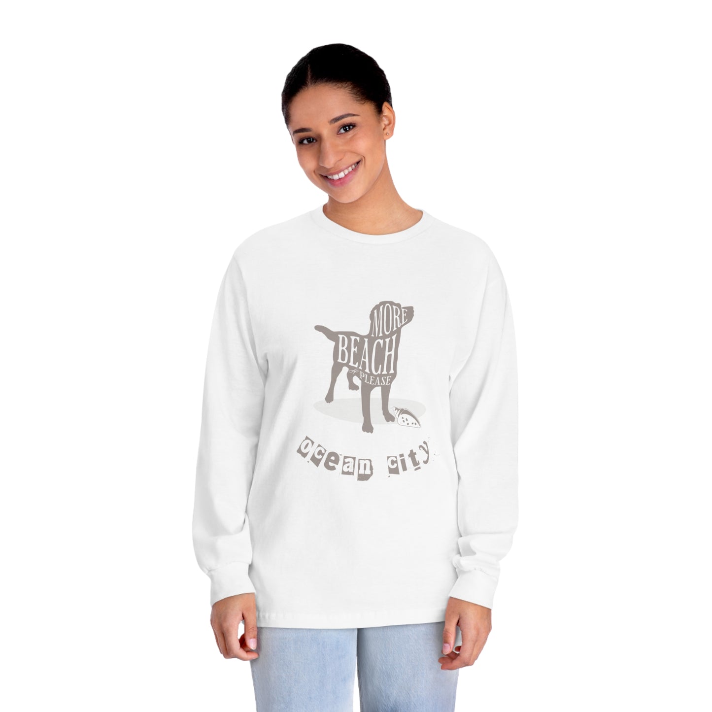 Beach Dog | Long Sleeve T-Shirt | Unisex