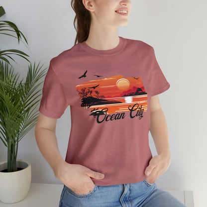 Vacation Sunset Unisex T-Shirt