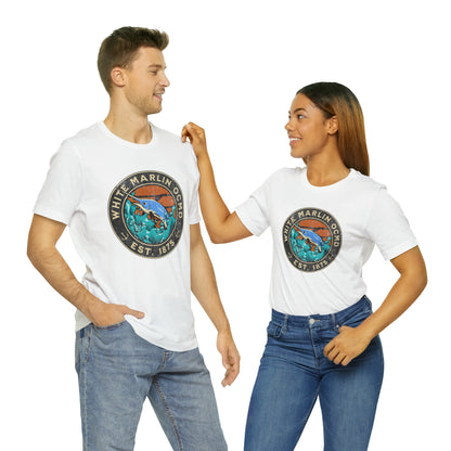 White Marlin Unisex T-Shirt