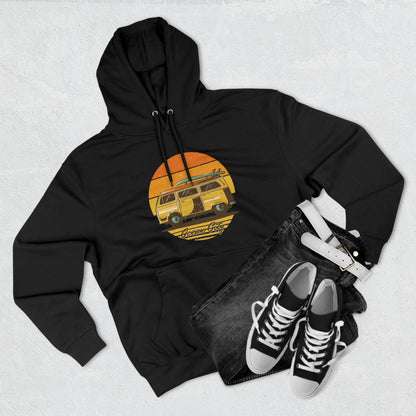 Surf CamperVan Unisex Premium Pullover Hoodie