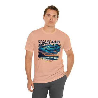 Beachy Night Unisex T-Shirt