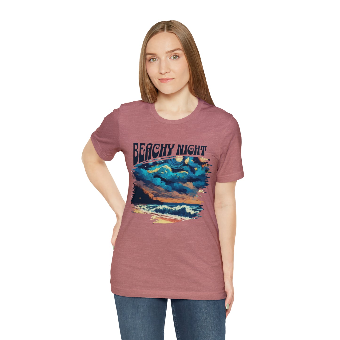 Beachy Night Unisex T-Shirt