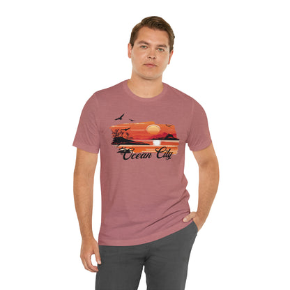 Vacation Sunset Unisex T-Shirt