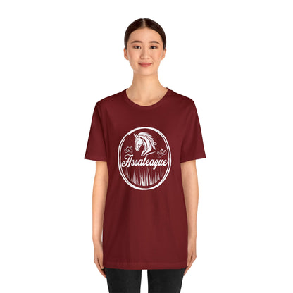 Assateague White Horse T-Shirt | Unisex