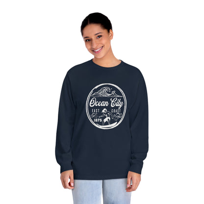 East Cost Waves | Long Sleeve T-Shirt | Unisex